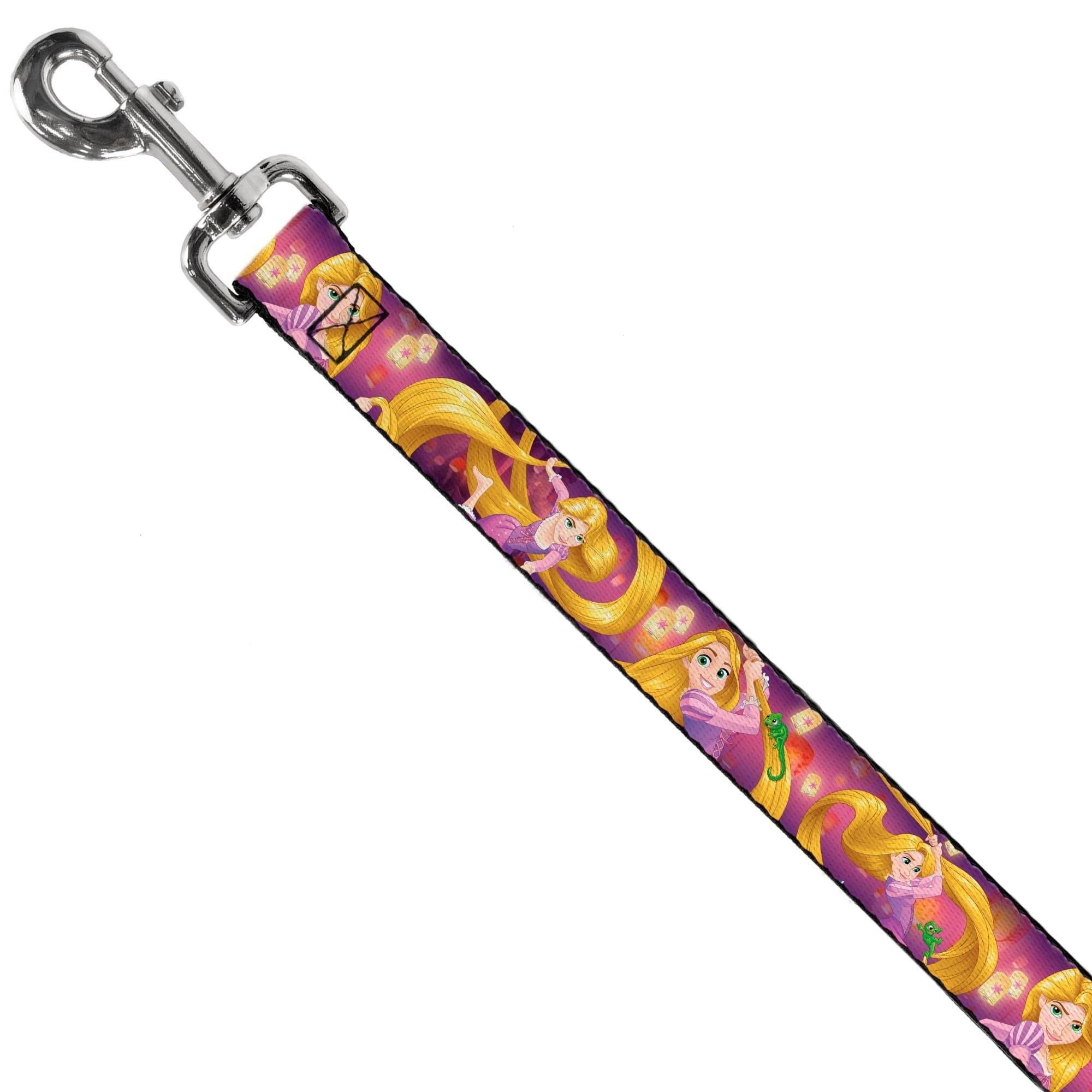 Dog Leash - Rapunzel 4-Tangled Poses/Pascal/Lights Light Purples