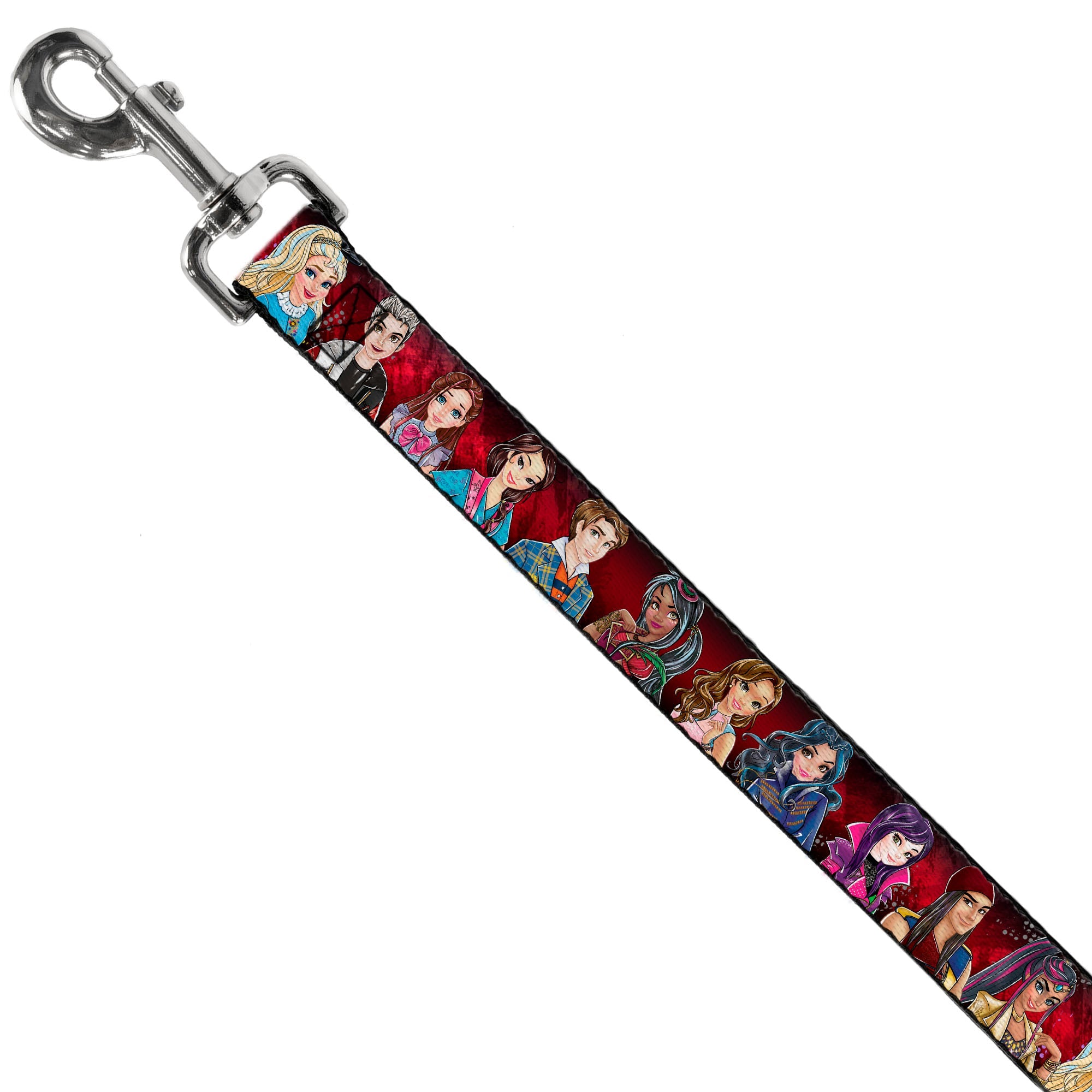 Dog Leash - Descendants 11-Character Group Pose Reds/Gray