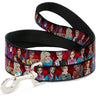 Dog Leash - Descendants 11-Character Group Pose Reds/Gray