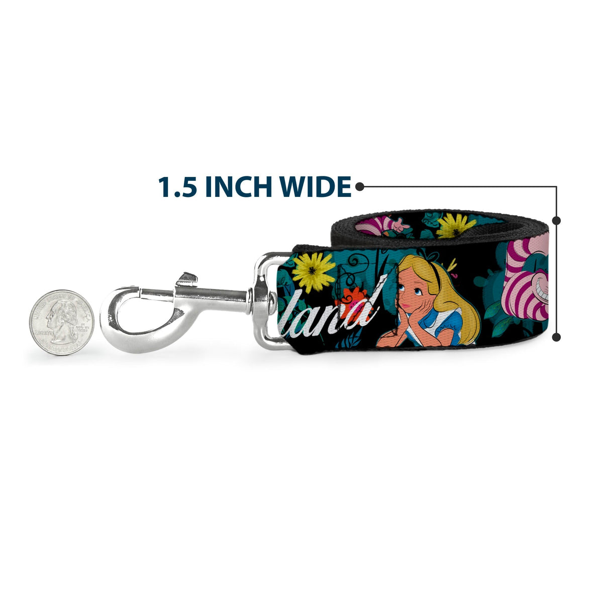 Dog Leash - Dug 3-Poses/SQUIRREL! Brown/Yellow/White 