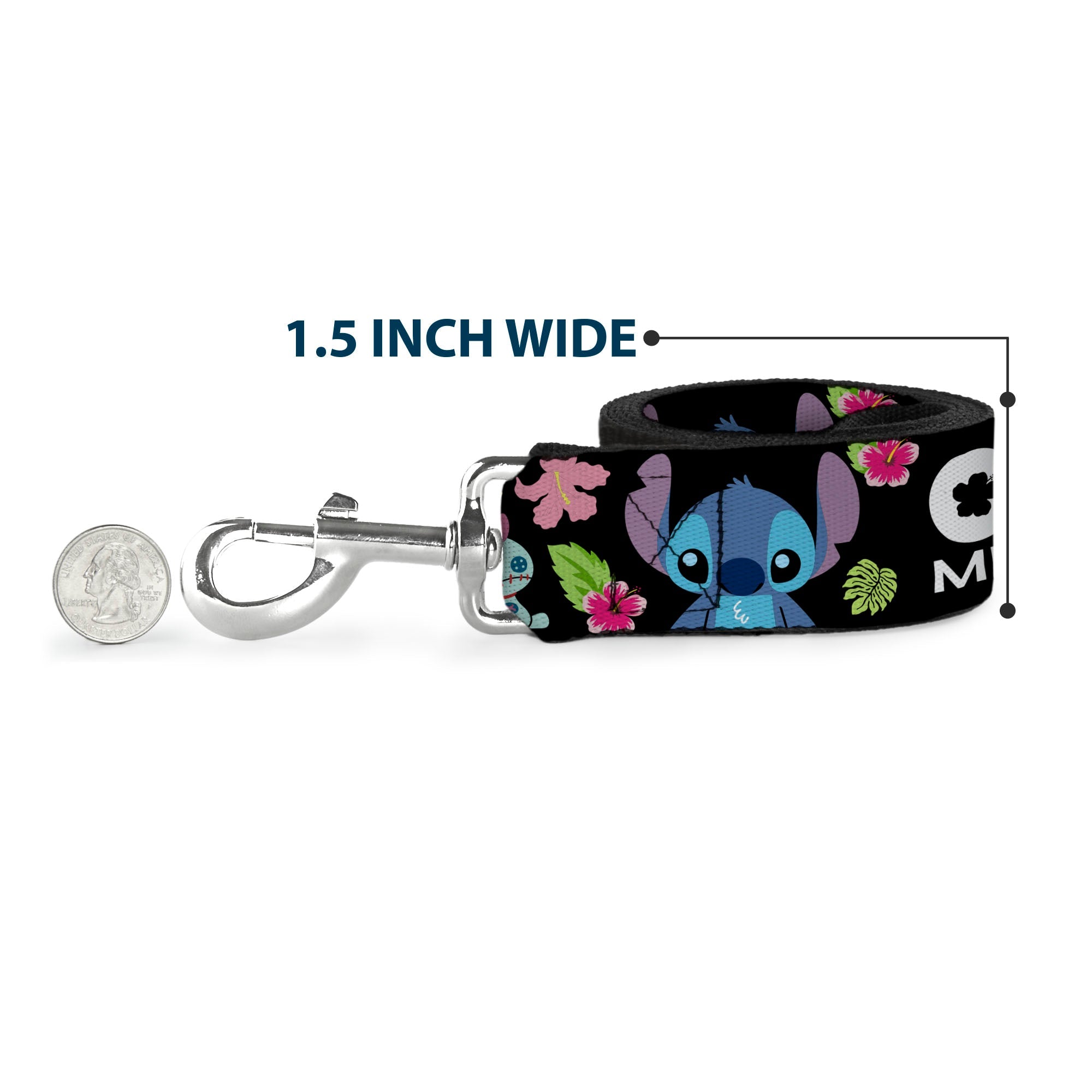 Dog Leash - Ursula 4-Poses/Shells/Ivy/Bubbles Purples/Blues