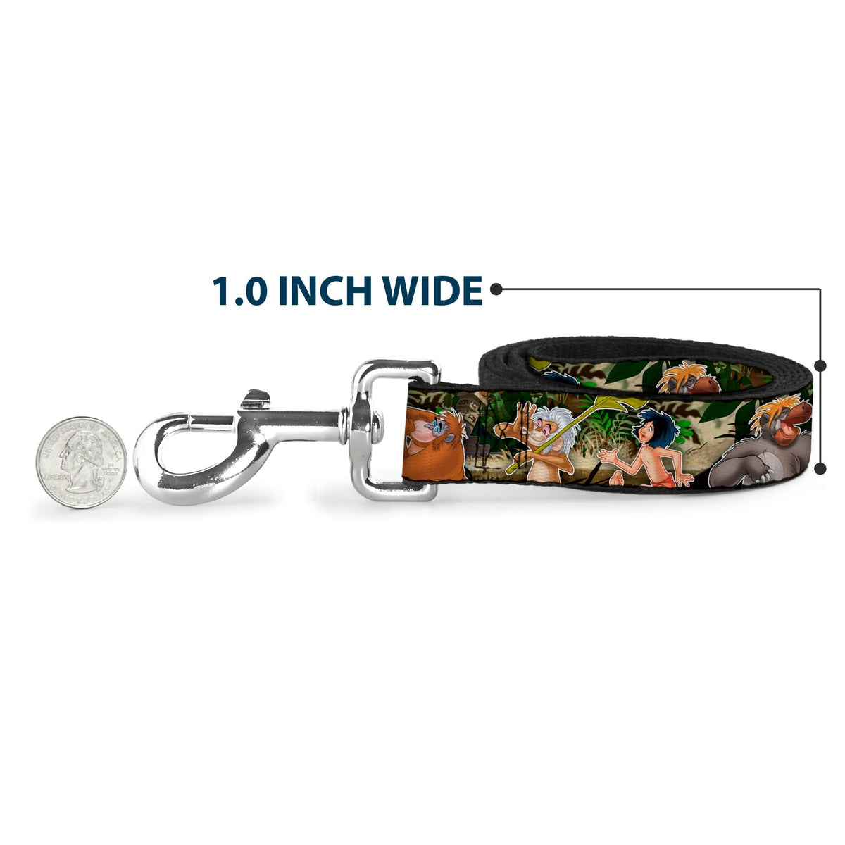 Dog Leash - The Jungle Book I Wanna Be Like You 4-Character Scene 