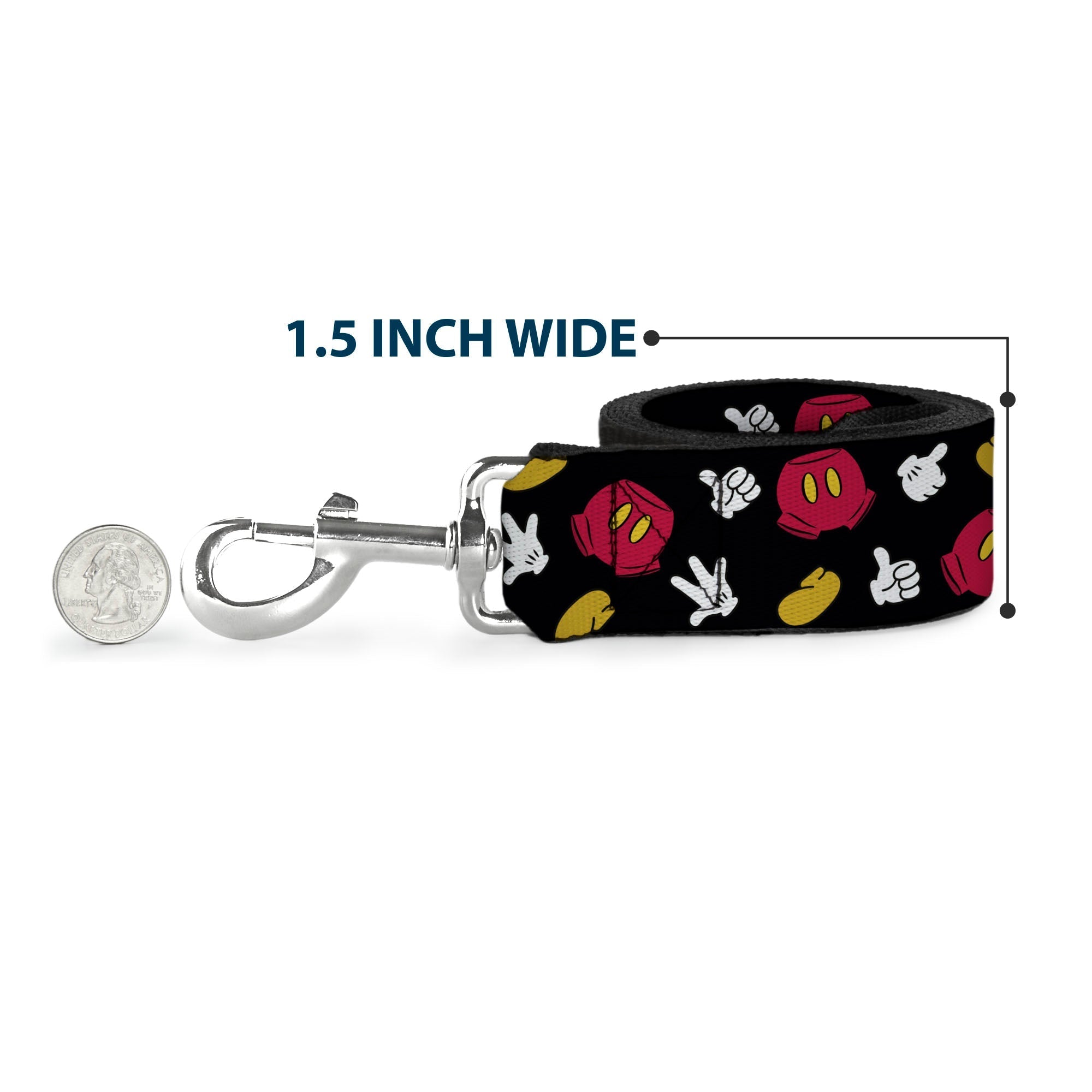 Dog Leash - The Jungle Book 8-Character Group Greens