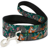 Dog Leash - The Jungle Book 8-Character Group Greens