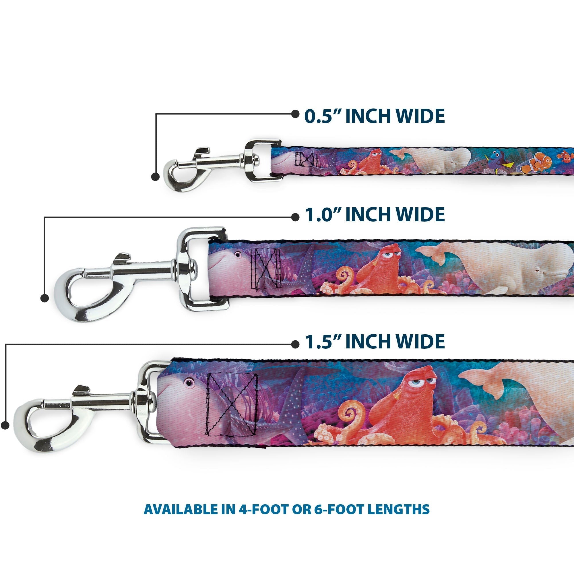 Dog Leash - Dory & 5-Friends Under the Sea