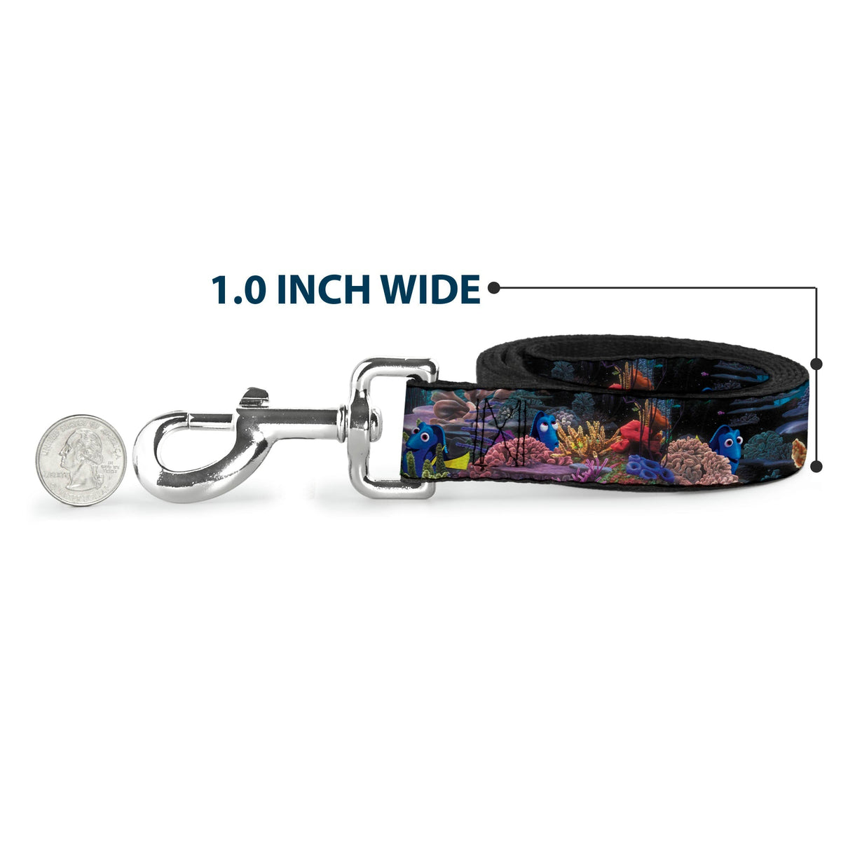 Dog Leash - Dory 4-Hiding Poses Under the Sea 