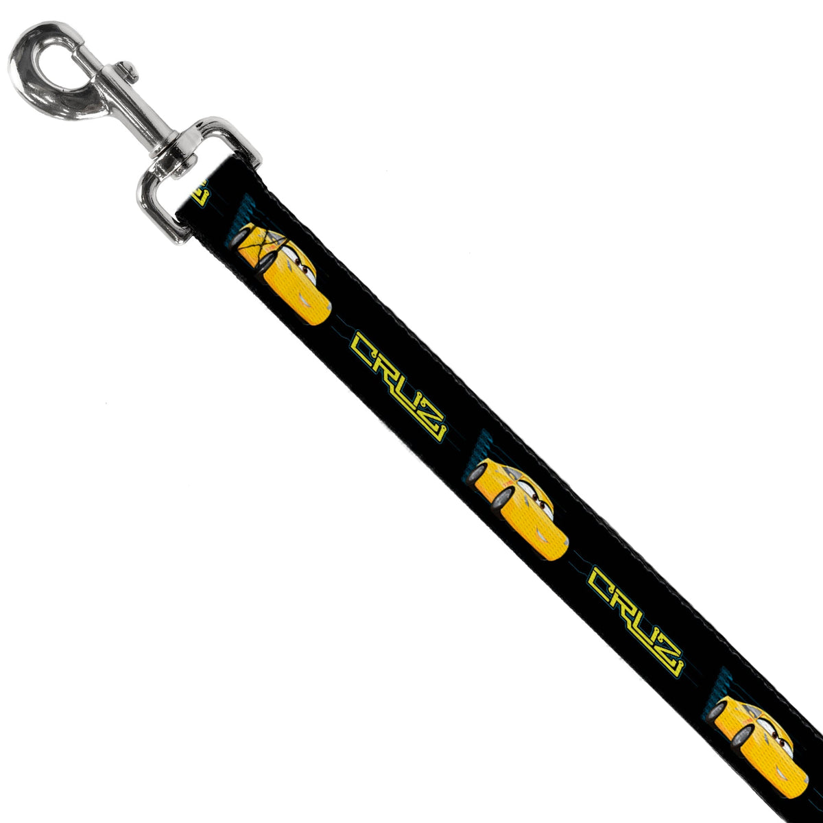 Dog Leash - Cars 3 CRUZ Car Profile Black/Blue/Yellow 