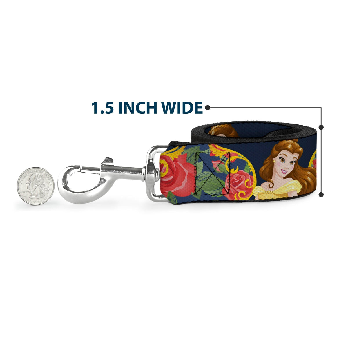 Dog Leash - Cars 3 Cars Crossing White/Blues/Reds 