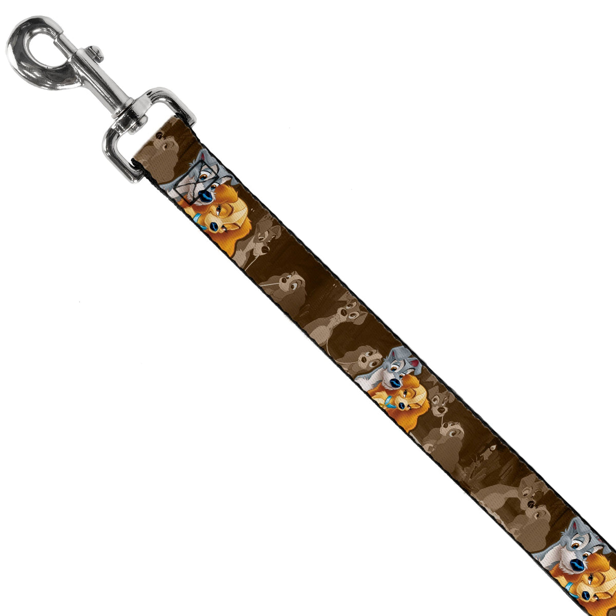 Dog Leash - Lady and Tramp 2-Poses/Spaghetti Kiss Scene Browns