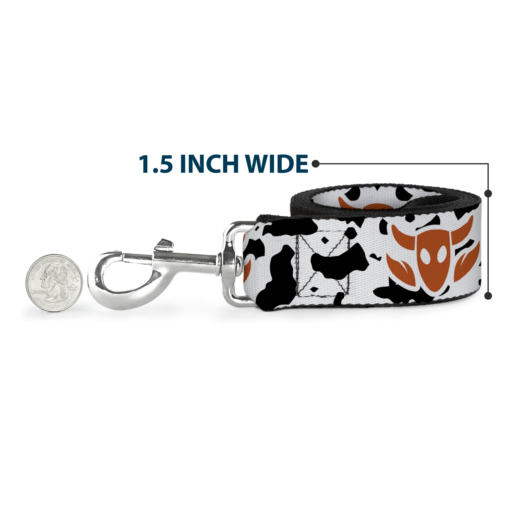 Dog Leash - Pirates Skull & Crossbones/Sharks Turquoise/Black 