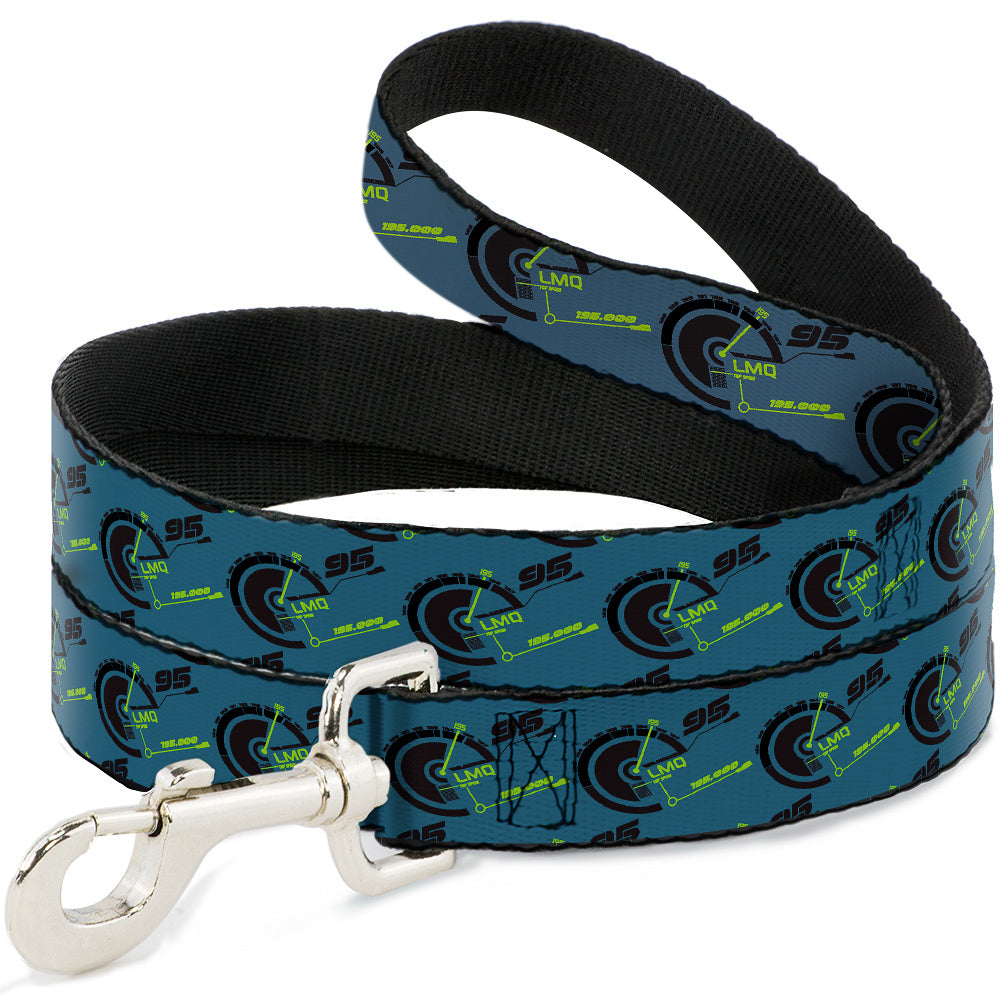 Dog Leash - Cars 3 LMQ/95 Tachometer Blue/Black/Green 