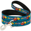 Buckle-Down Disney Cars 3 Lightning McQueen & Cruz Ramirez Pose Race Ready Dog Leash