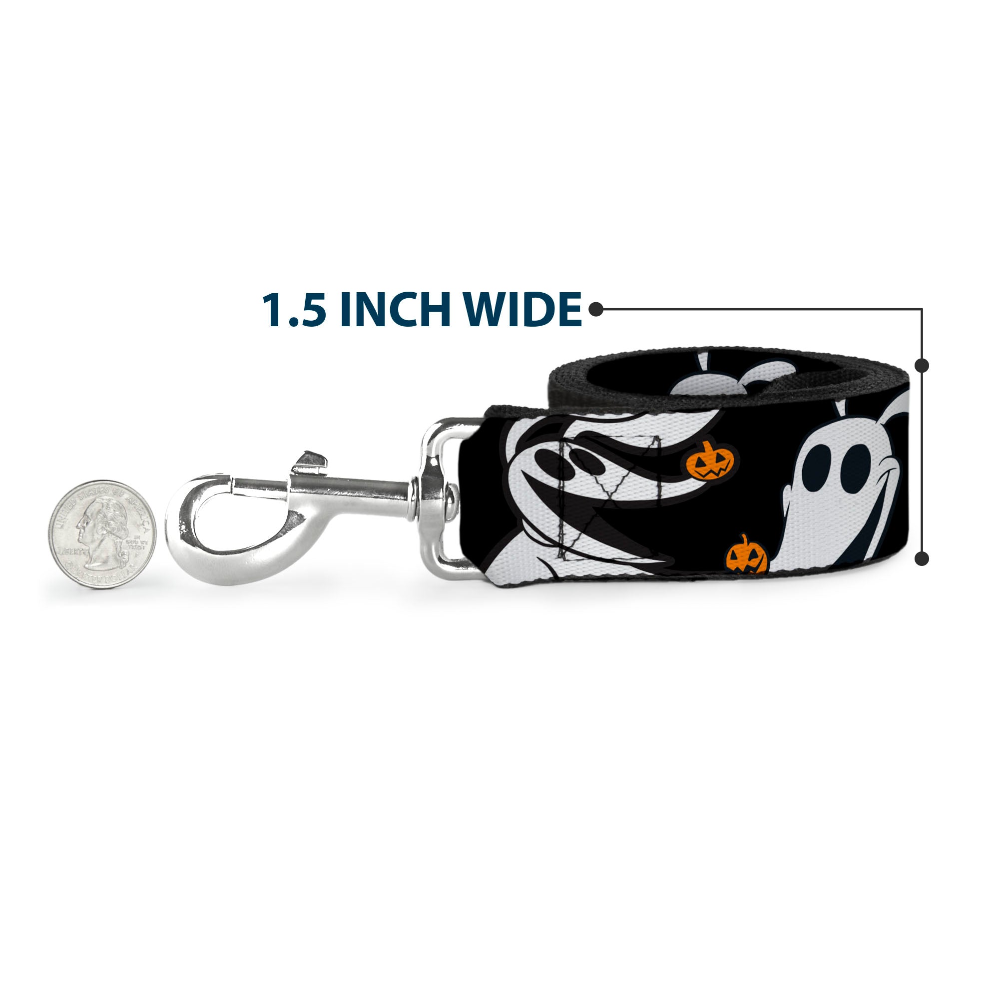 Dog Leash - Mickey Mouse Shorts and Shoes Black/Red/Yellow - HT Animal Supply