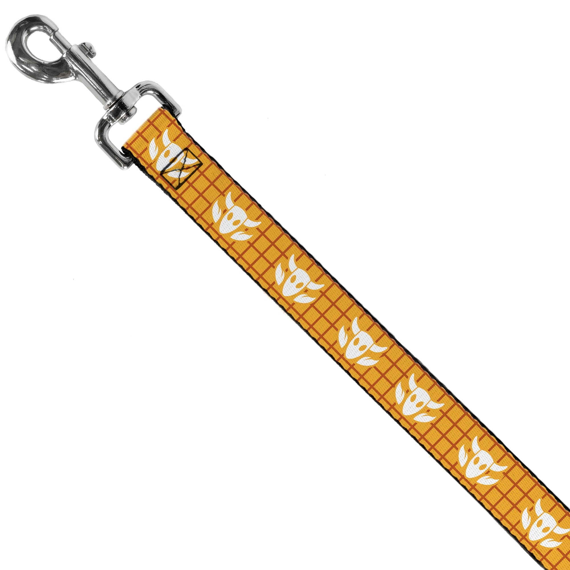 Dog Leash - Toy Story Woody Plaid Shirt/Cowboy Bull Icon Gold/Red/White