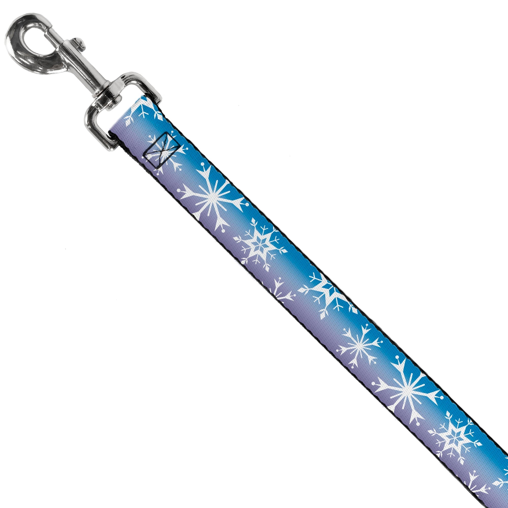 Dog Leash - Frozen II Snowflakes Blues/Purples/White 