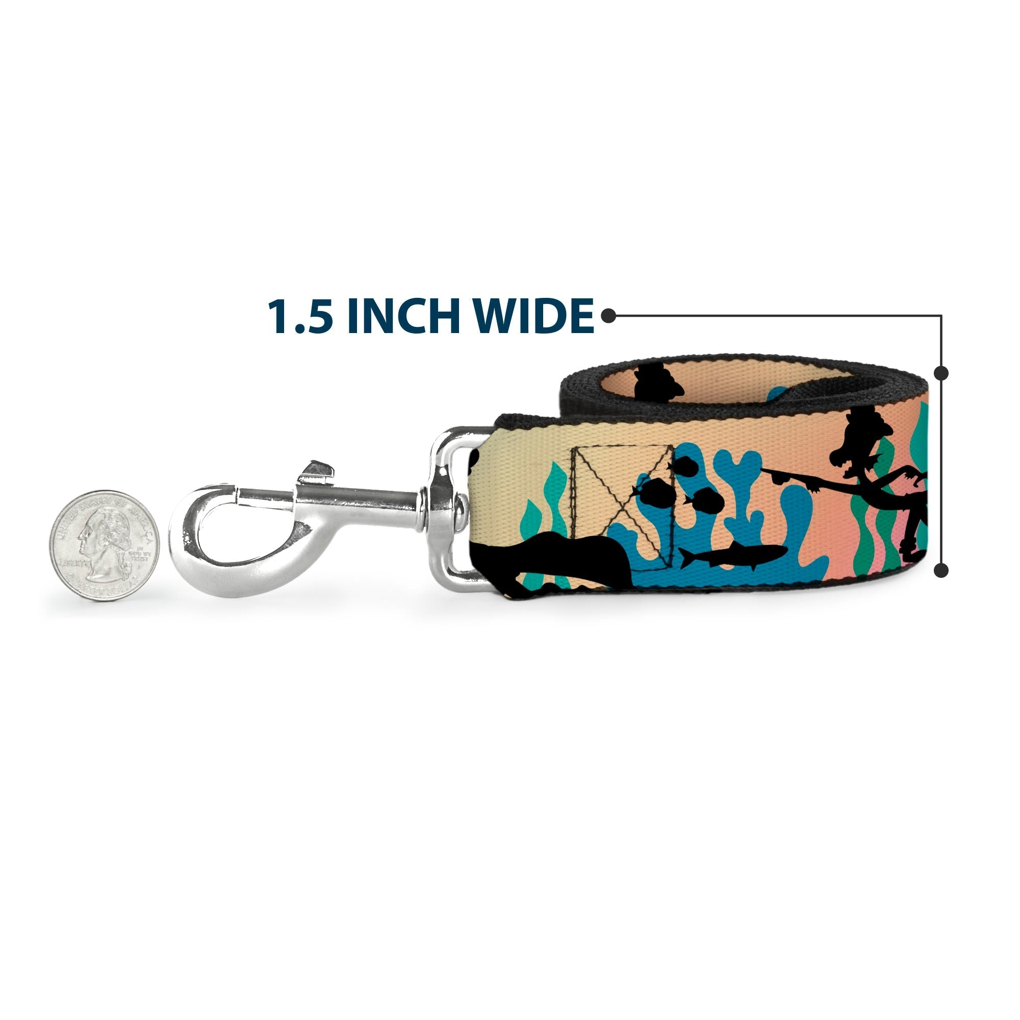 Dog Leash - Disney Pixar 7-Movie Character Collage 