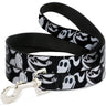 Dog Leash - Nightmare Before Christmas Zero Expressions Black/White