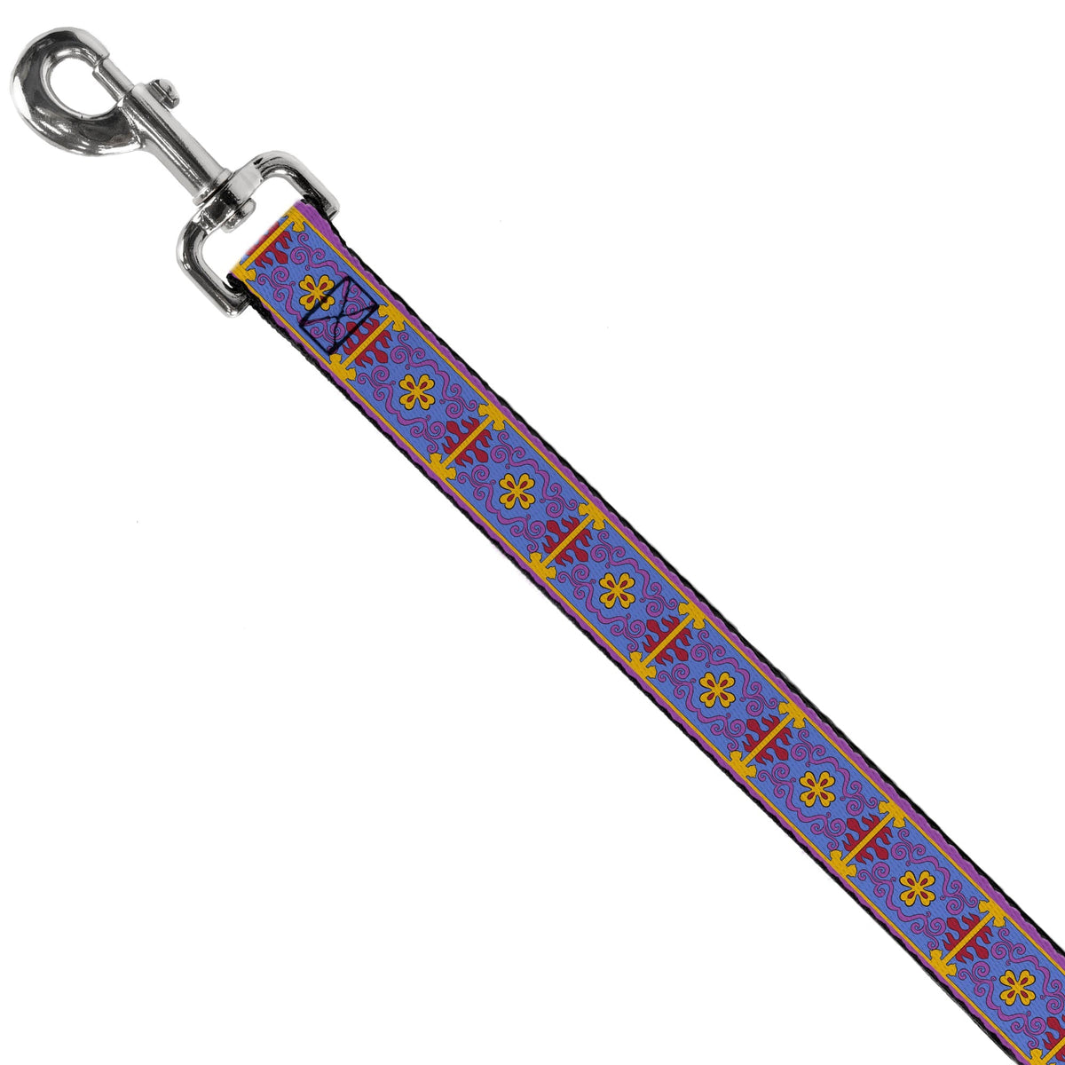 Dog Leash - Classic Aladdin Magic Carpet Tapestry Blue/Purple/Gold/Red 