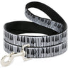 Dog Leash - Soul Piano Keys White/Black