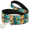 Dog Leash - Luca The Piazza Poster Collage Stacked