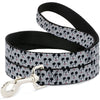 Buckle-Down Disney Mickey Mouse Smiling Face Monogram Dog Leash