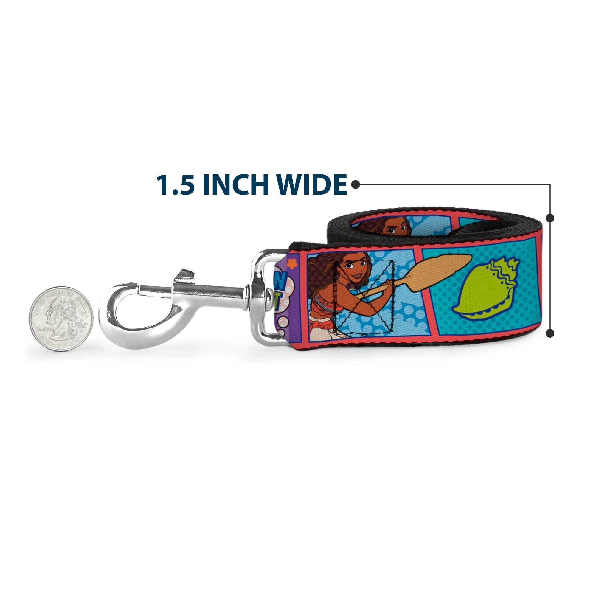 Dog Leash - Mickey Mouse Ears Icon Rainbow Pride Flag