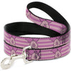 Buckle-Down Disney Winnie the Pooh Piglet Expression Stripe Dog Leash