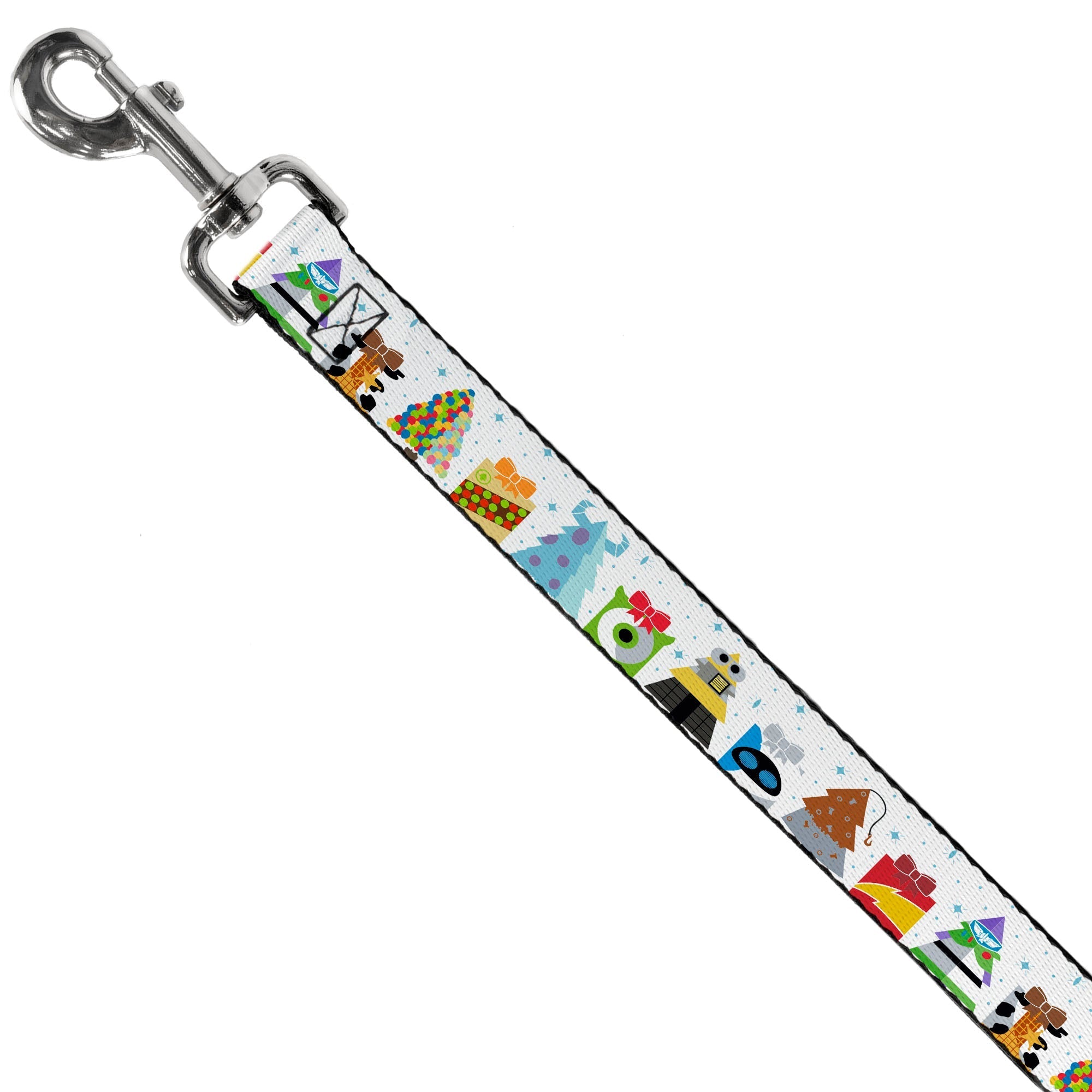 Dog Leash - Pixar Holiday Collection Character Gifts Lineup/Stars White/Blues