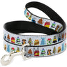 Dog Leash - Pixar Holiday Collection Character Gifts Lineup/Stars White/Blues