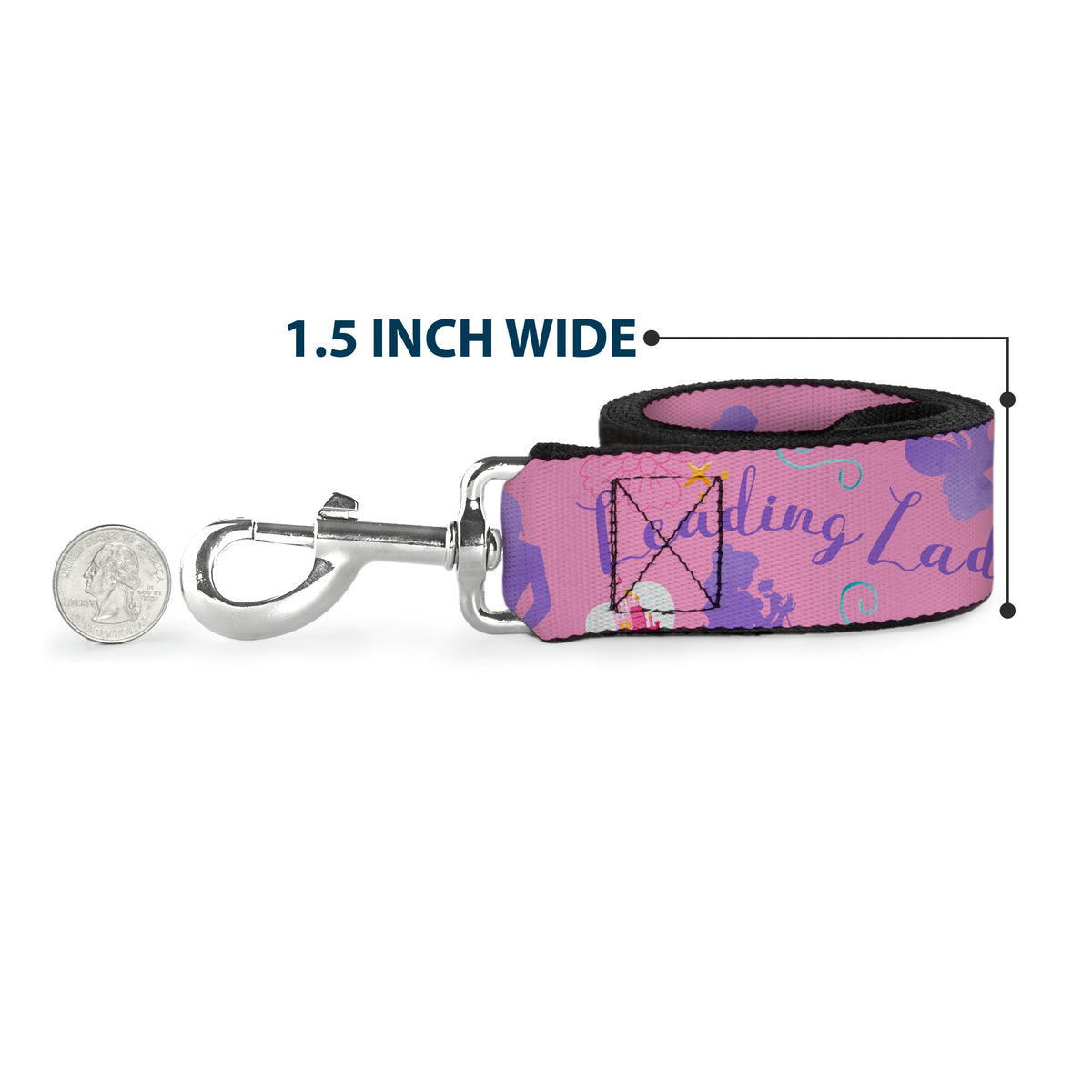 Dog Leash - The Little Mermaid Flounder and Sebastian Under the Sea Greens - HT Animal Supply