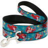 Dog Leash - The Little Mermaid Flounder and Sebastian Under the Sea Greens
