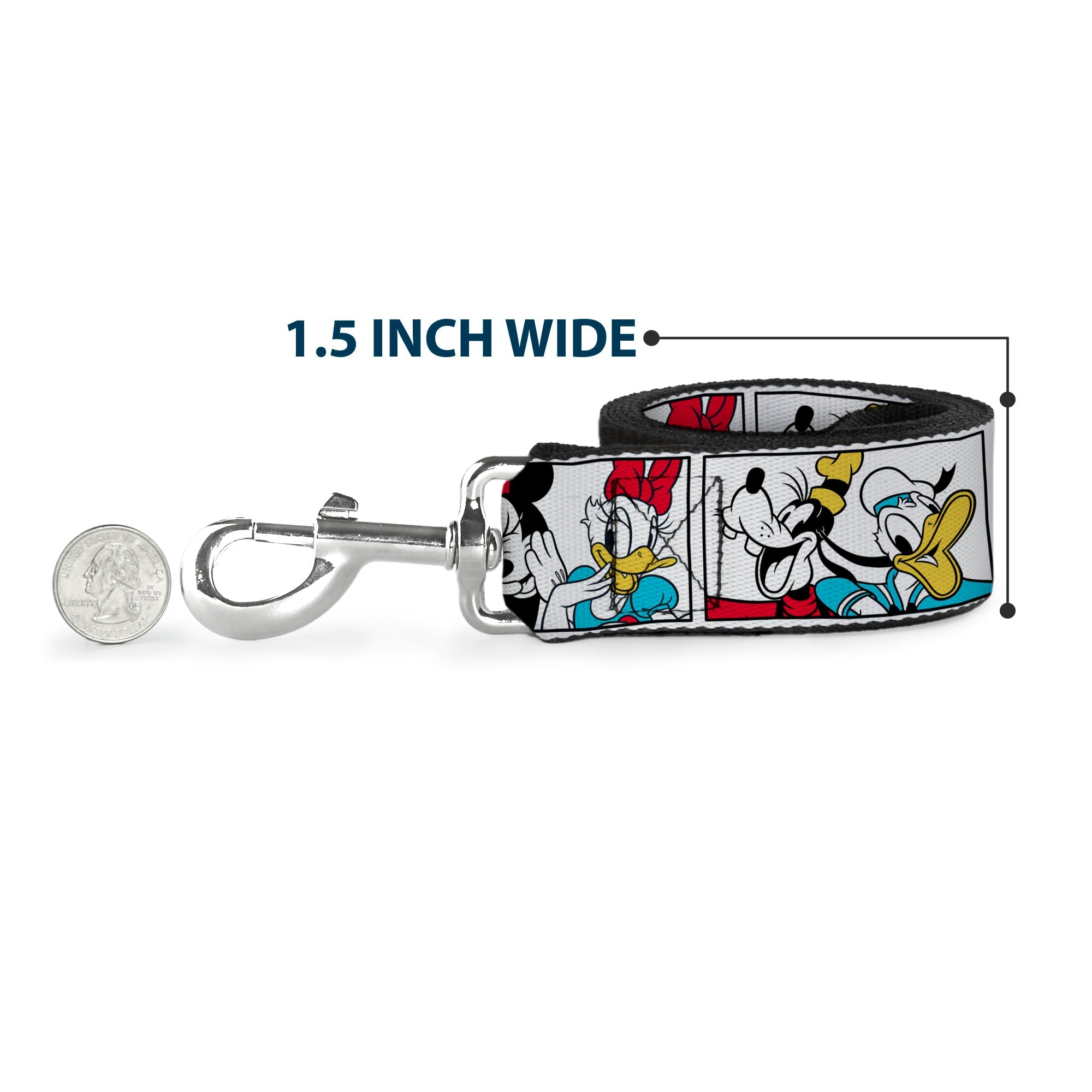 Dog Leash - The Princess and the Frog Tianas Place Collage Greens/Pinks - HT Animal Supply