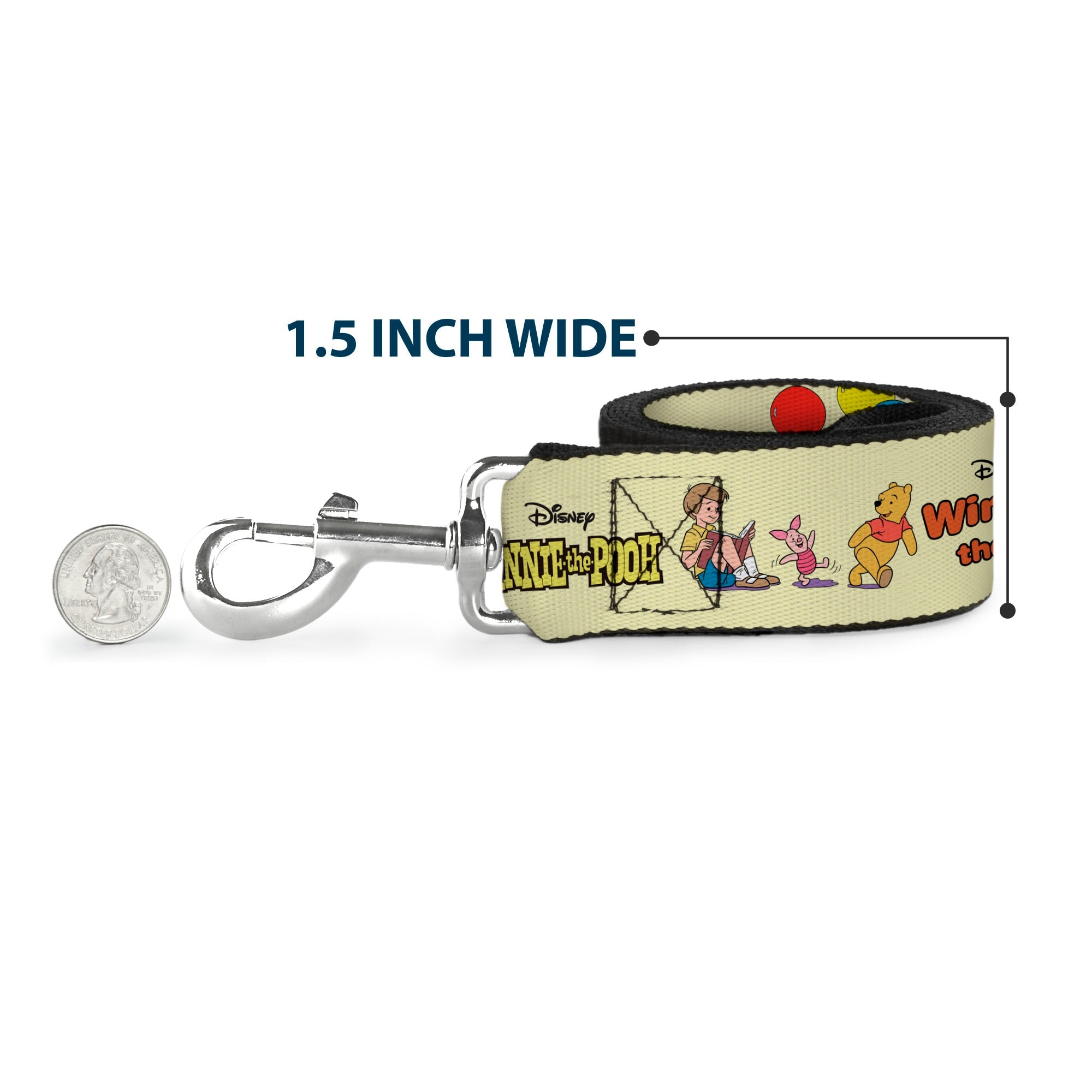 Dog Leash - The Nightmare Before Christmas Smiling Jack Moon and Stars Black - HT Animal Supply