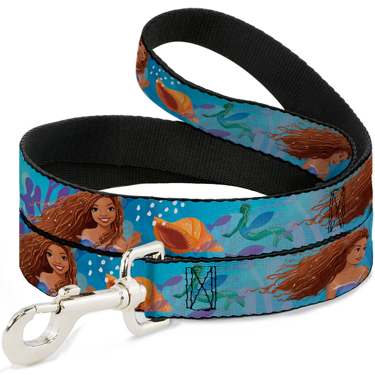 Dog Leash - The Little Mermaid Live Action Ariel Under the Sea Poses Blues 