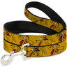Dog Leash - Disney Pluto Poses Orange