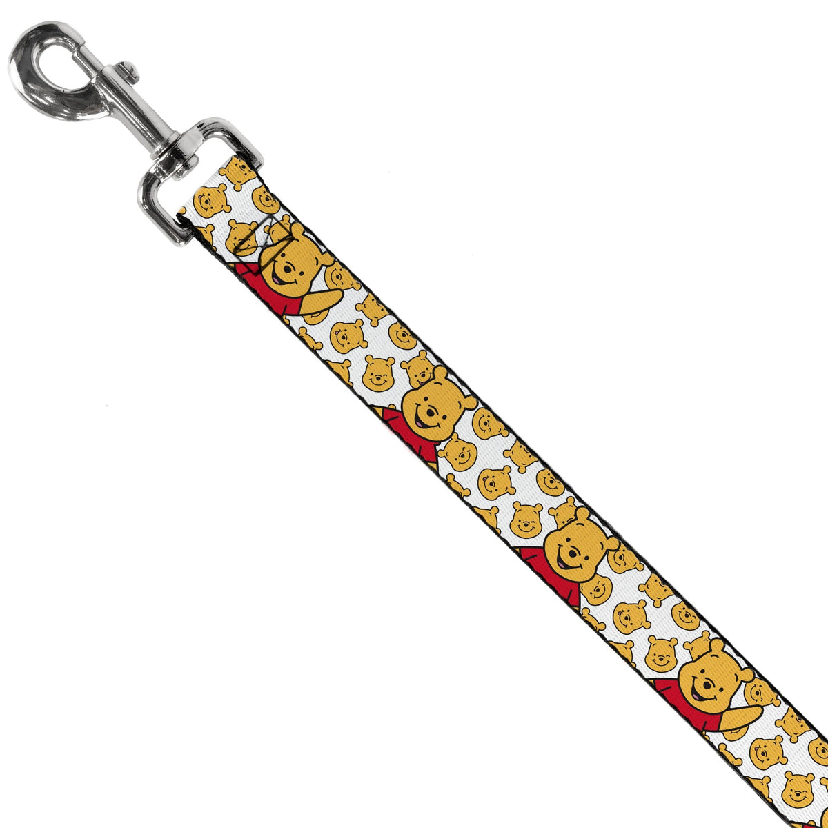 Dog Leash - Winnie the Pooh Chibi Pose and Expressions Scattered White 