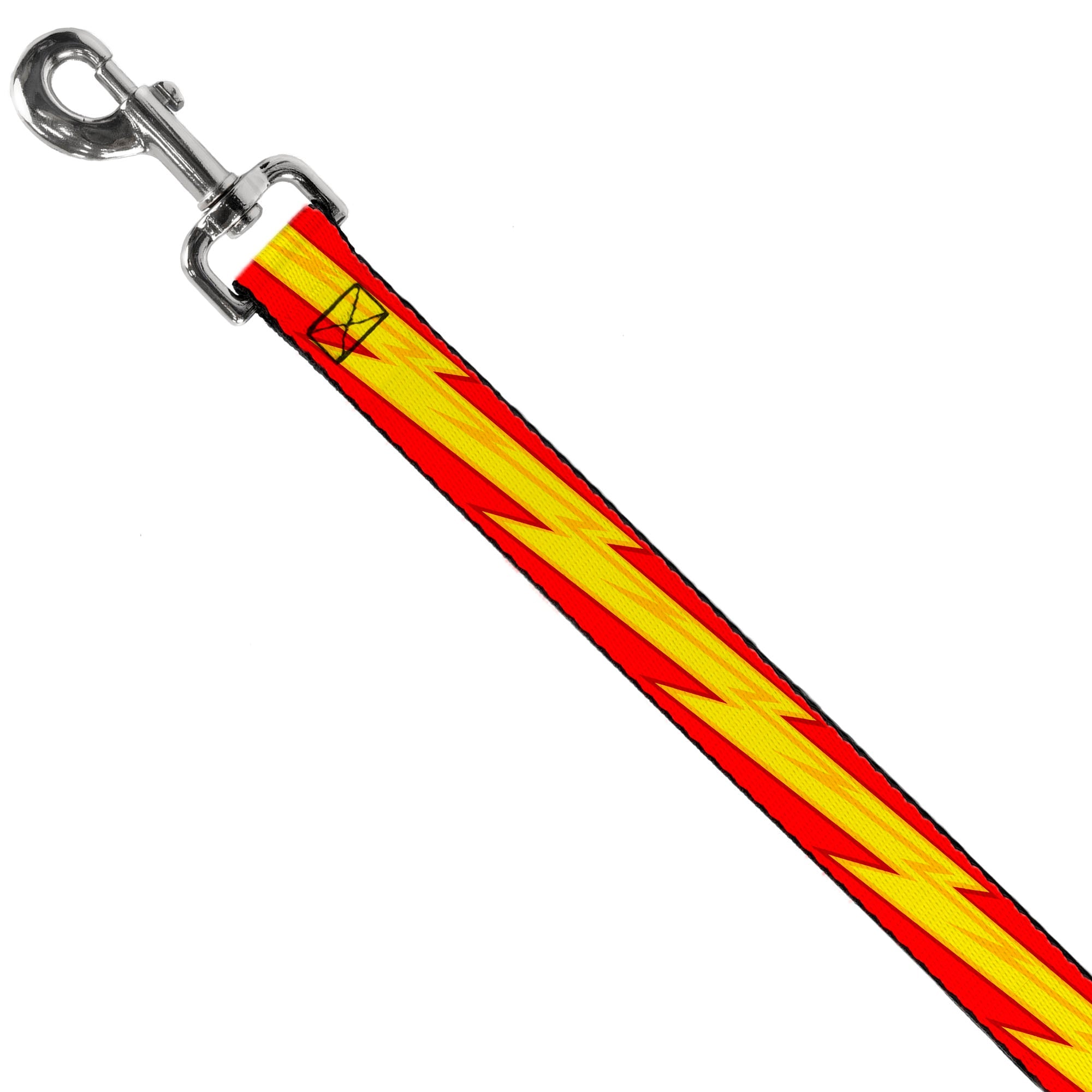 Dog Leash - The Flash Bolt Stripe Reds/Yellows - HT Animal Supply