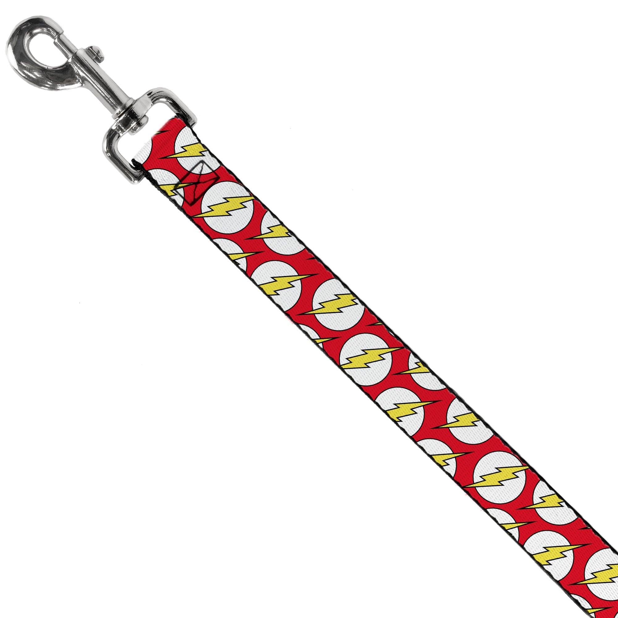 Dog Leash - Flash Logo Scattered Red/White/Yellow