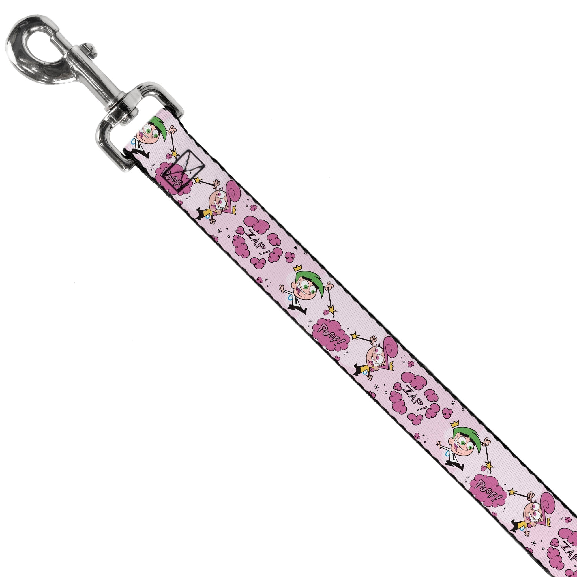 Dog Leash - The Fairly OddParents Cosmo and Wanda Wish Poses Pink