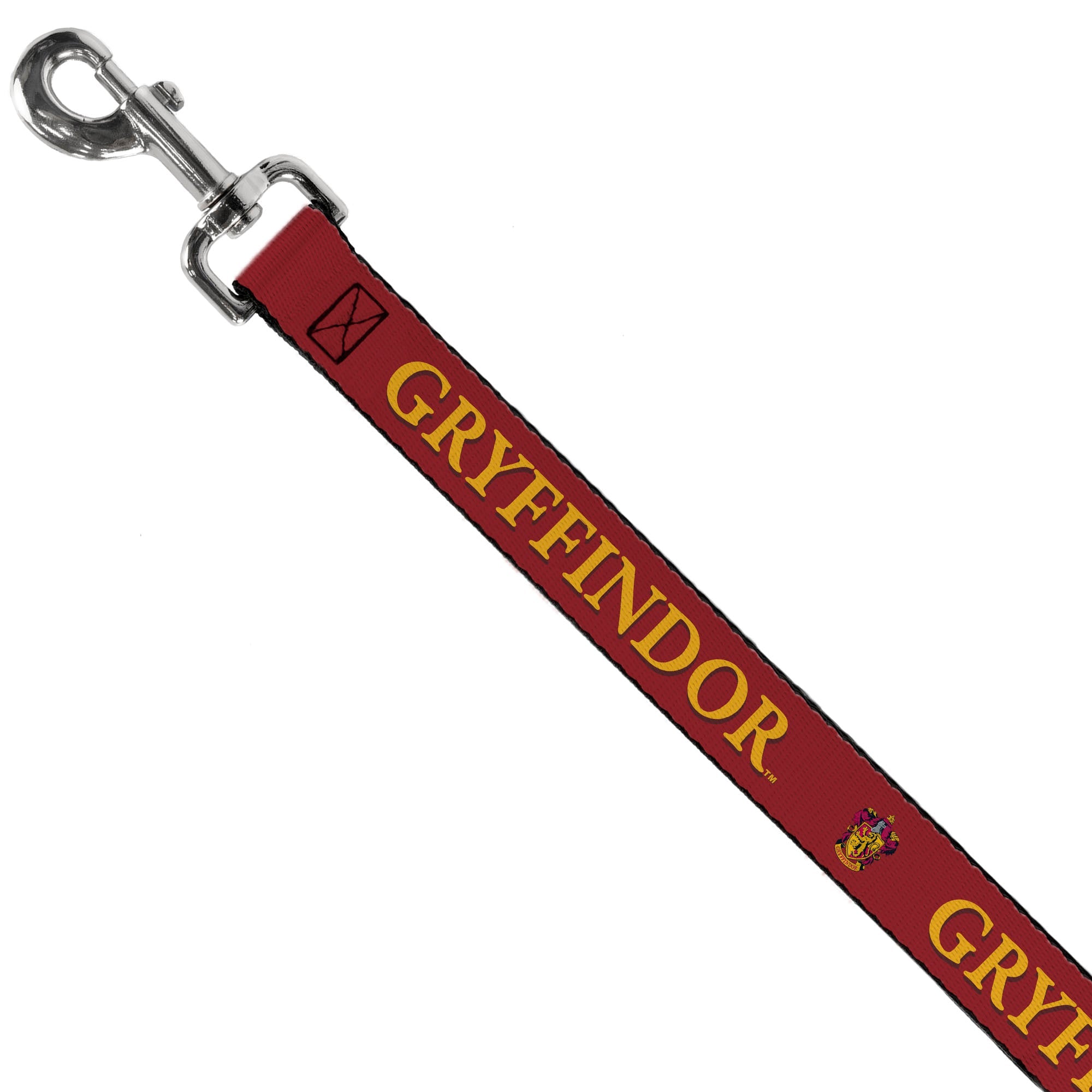 Dog Leash - Harry Potter GRYFFINDOR & Crest Black/Red - HT Animal Supply