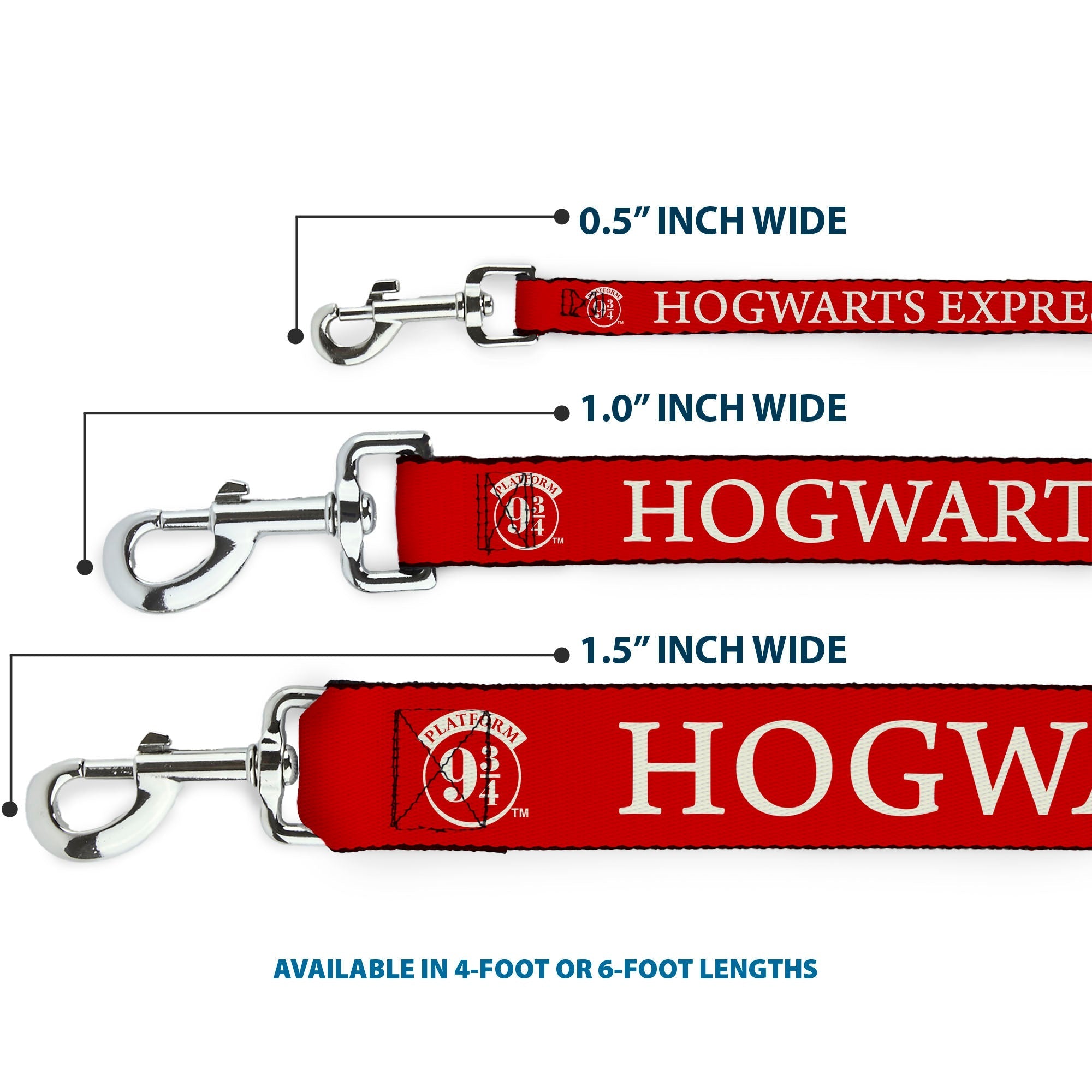 Dog Leash - HOGWARTS EXPRESS 9 Red/White