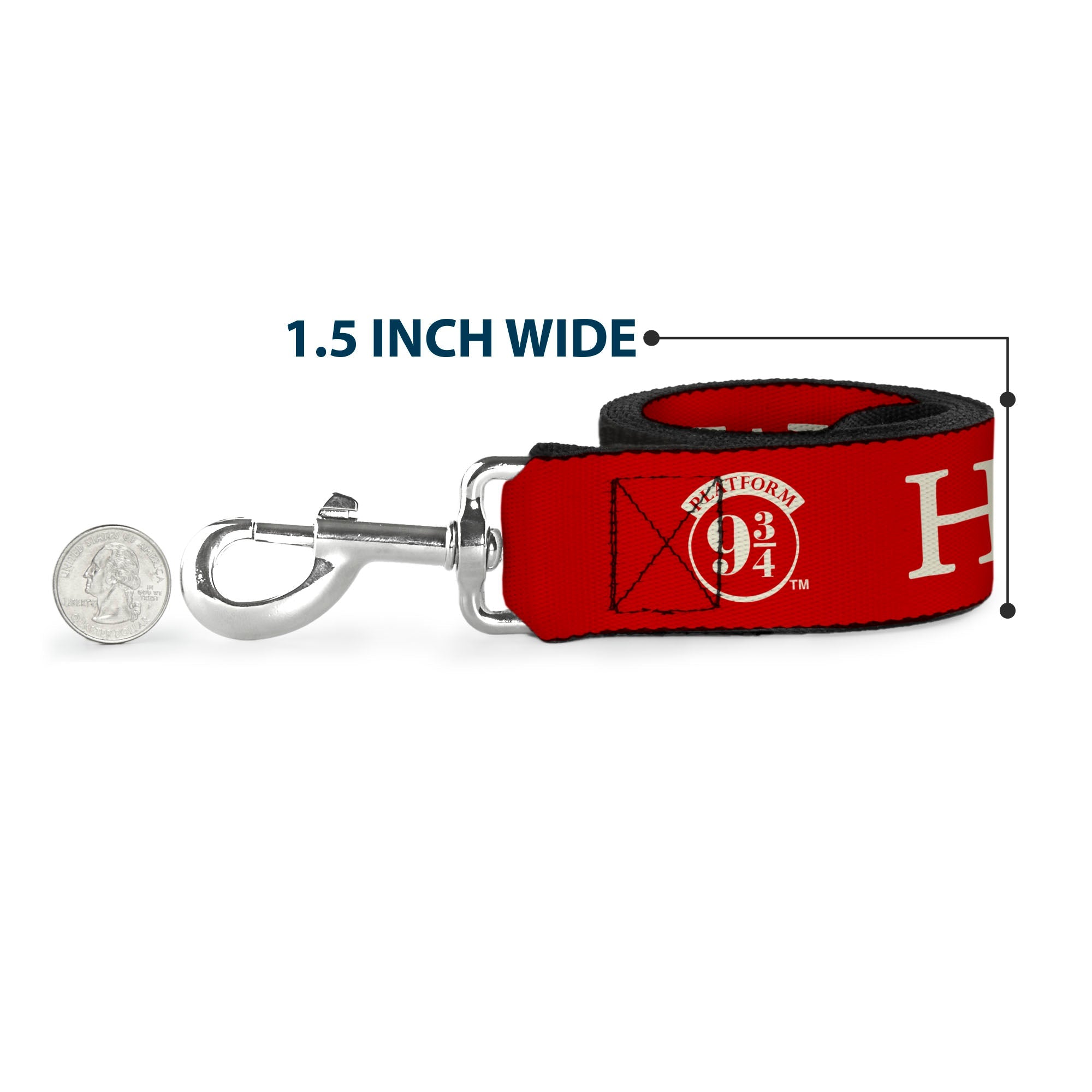 Dog Leash - HOGWARTS EXPRESS 9¾ Red/White