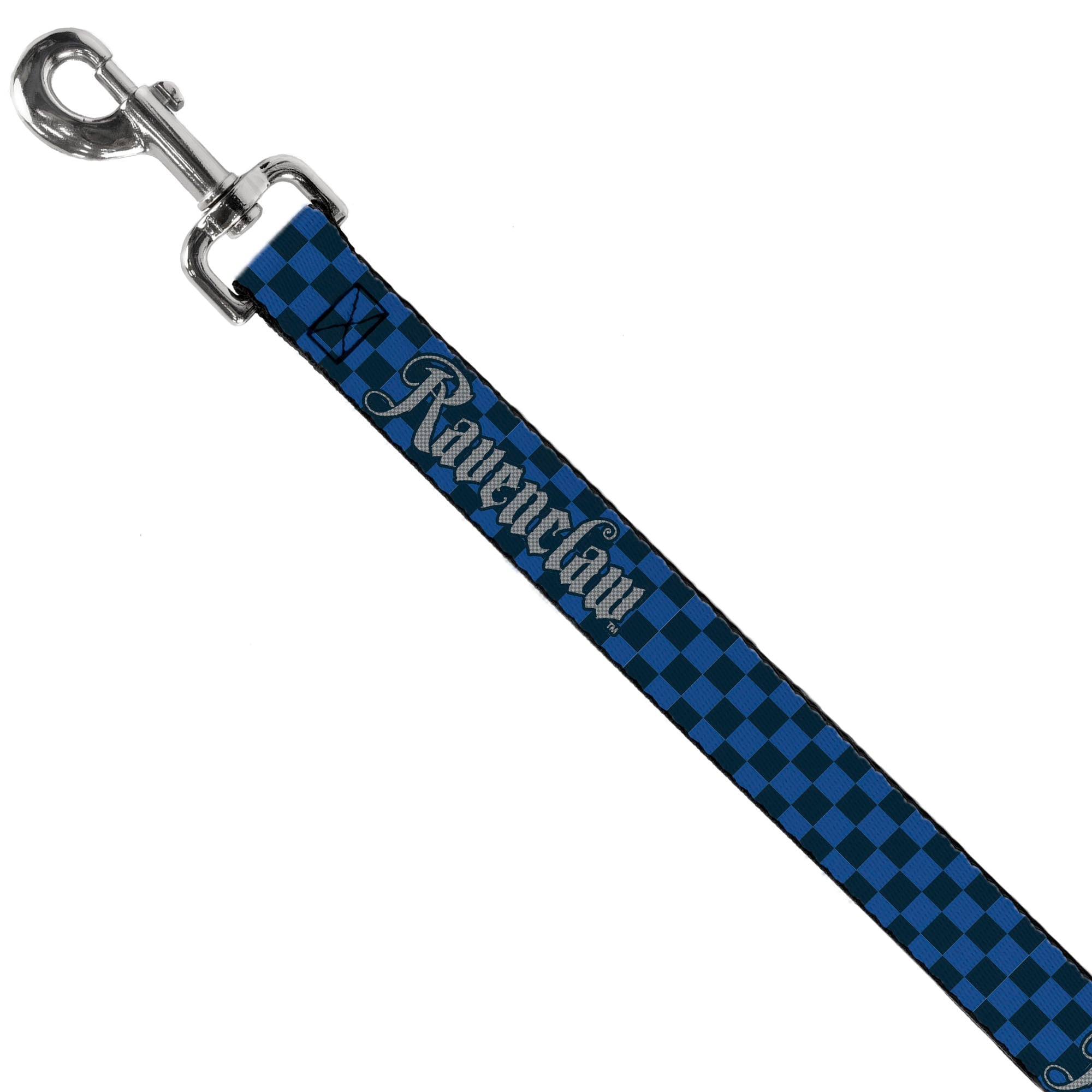 Dog Leash - Harry Potter RAVENCLAW Checker Blues/Grays - HT Animal Supply