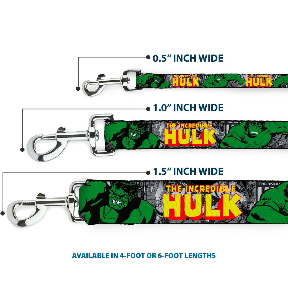 Dog Leash - THE INCREDIBLE HULK Action Poses/Stacked Comics 