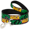 Buckle-Down Marvel the Incredible Hulk Action & Stacked Comics Dog Leash