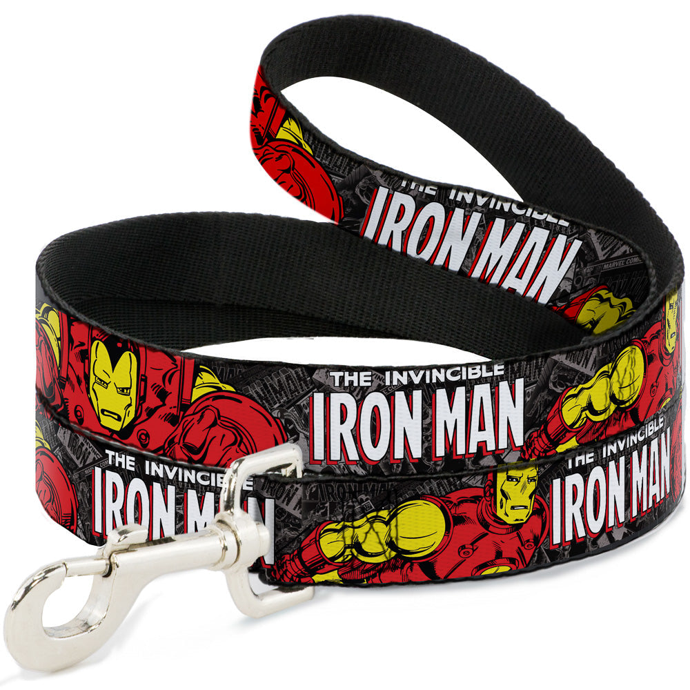 Dog Leash - THE INVINCIBLE IRON MAN Stacked Comic Books/Action Poses 