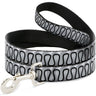 Dog Leash - Harley Quinns Collar Ruffle White/Black