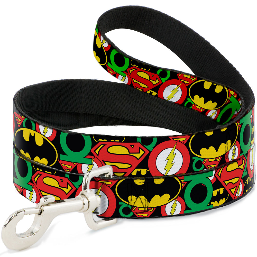 Dog Leash - Justice League Stacked Logos 