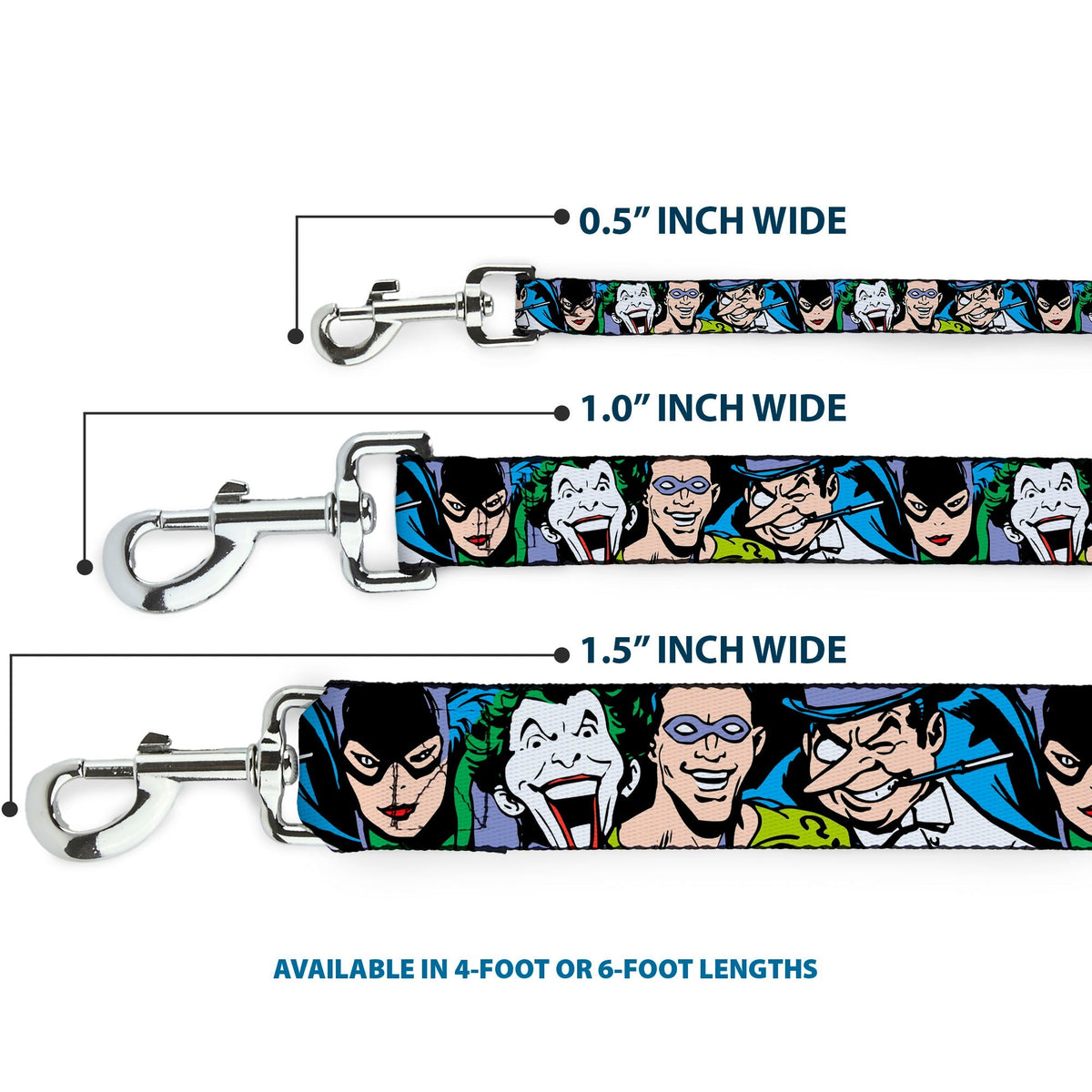 Dog Leash - Justice League Villains CLOSE-UP 