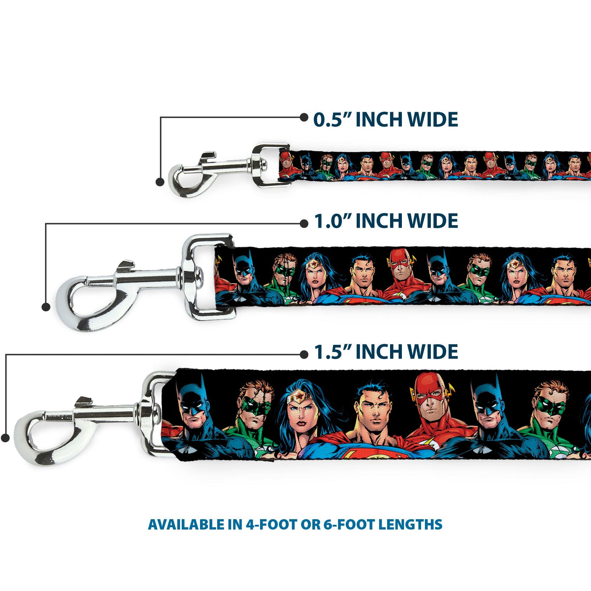 Dog Leash - Justice League Elite Forces Superheroes 